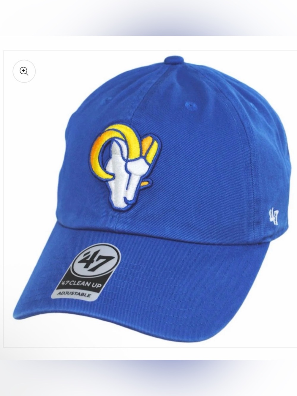 LA Rams Youth Adjustable Cap